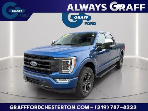 ATLAS BLUE METALLIC 2022 Ford F-150 Lariat