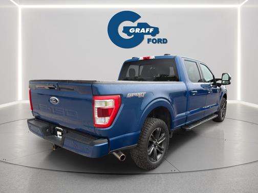 ATLAS BLUE METALLIC 2022 Ford F-150 Lariat