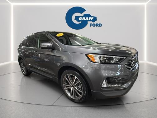 Carbonized Gray Metallic 2024 Ford Edge Titanium