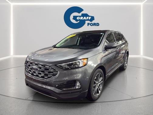 Carbonized Gray Metallic 2024 Ford Edge Titanium