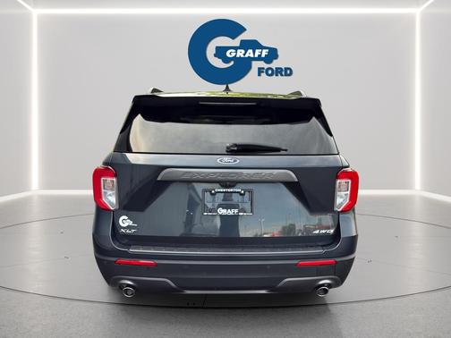 STONE BLUE METALLIC 2022 Ford Explorer XLT