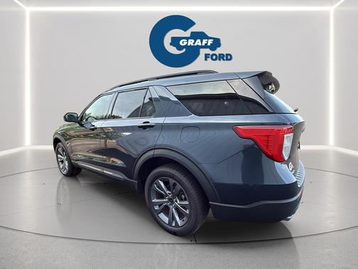 STONE BLUE METALLIC 2022 Ford Explorer XLT