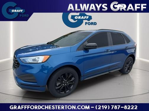ATLAS BLUE 2022 Ford Edge SE