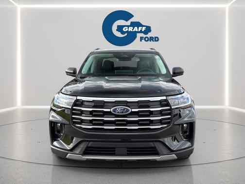 AGATE BLACK METALLIC 2026 Ford Explorer Active