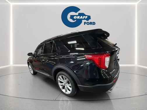 AGATE BLACK METALLIC 2021 Ford Explorer Platinum