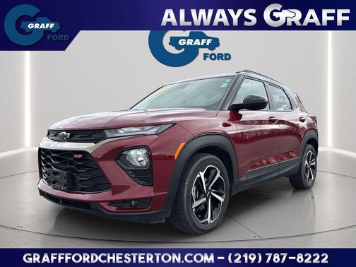 Crimson Metallic 2023 Chevrolet Trailblazer RS