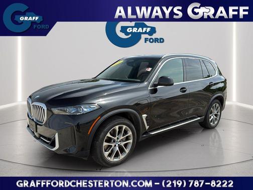 Black Sapphire Metallic 2025 BMW X5 PHEV xDrive50e