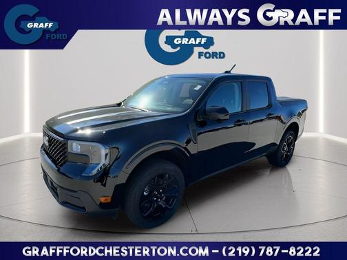 SHADOW BLACK 2025 Ford Maverick Lariat Truck