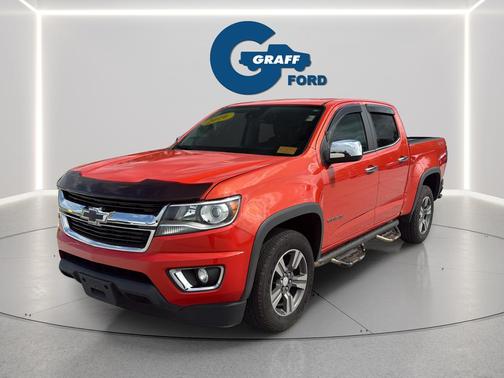 Inferno Orange Metallic 2016 Chevrolet Colorado LT