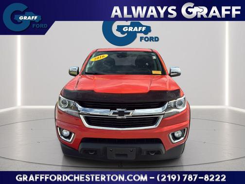 Inferno Orange Metallic 2016 Chevrolet Colorado LT