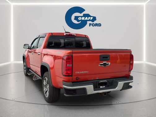 Inferno Orange Metallic 2016 Chevrolet Colorado LT