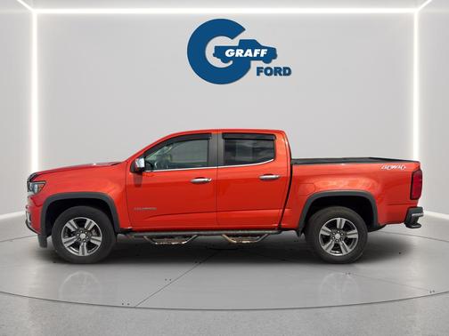 Inferno Orange Metallic 2016 Chevrolet Colorado LT