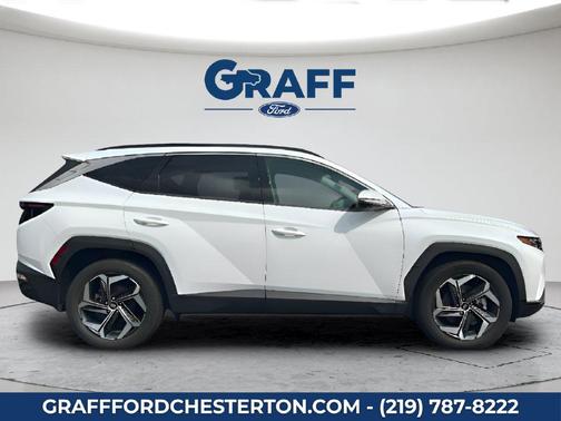 Quartz White 2022 Hyundai TUCSON Hybrid Limited