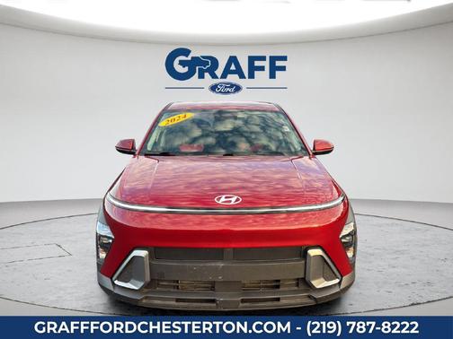 Ultimate Red Metallic 2024 Hyundai KONA SE