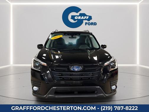Crystal Black Silica 2023 Subaru Forester Premium
