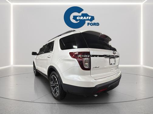 WHITE PLATINUM MET TRI-COAT 2015 Ford Explorer Sport