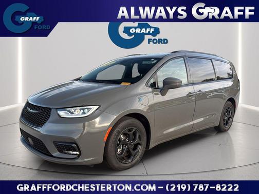 Ceramic Gray Clearcoat 2021 Chrysler Pacifica Hybrid Touring L