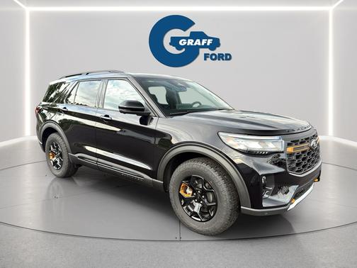 AGATE BLACK METALLIC 2026 Ford Explorer Tremor