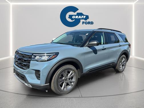 Vapor Blue Metallic 2026 Ford Explorer Active