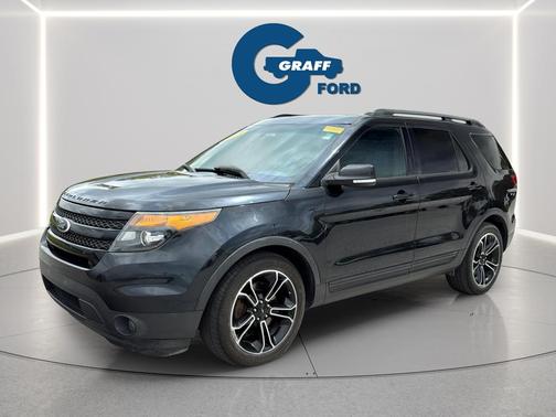 TUXEDO BLACK METALLIC 2015 Ford Explorer Sport