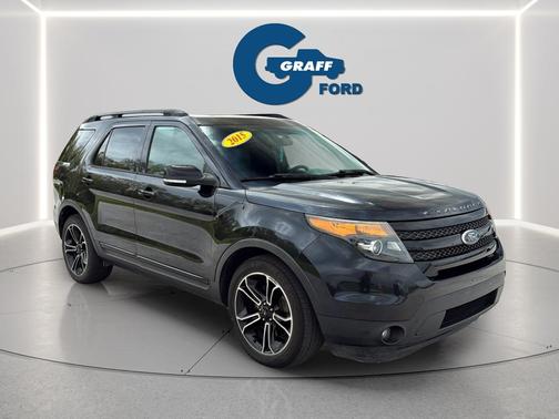 TUXEDO BLACK METALLIC 2015 Ford Explorer Sport