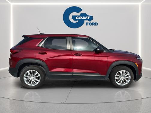 Crimson Metallic 2025 Chevrolet Trailblazer LS