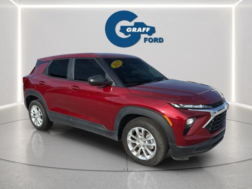 Crimson Metallic 2025 Chevrolet Trailblazer LS