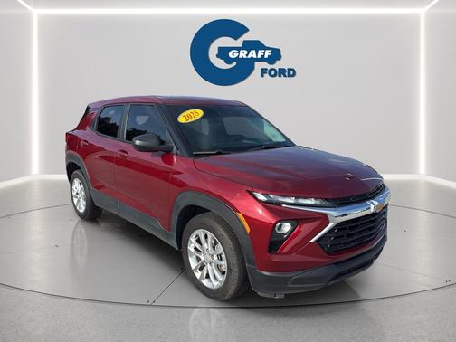 Crimson Metallic 2025 Chevrolet Trailblazer LS