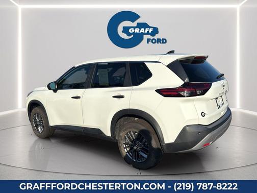 Glacier White 2023 Nissan Rogue S