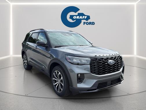 CARBONIZED GRAY METALLIC 2026 Ford Explorer ST-Line