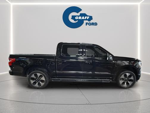 AGATE BLACK METALLIC 2023 Ford F-150 Lightning Platinum