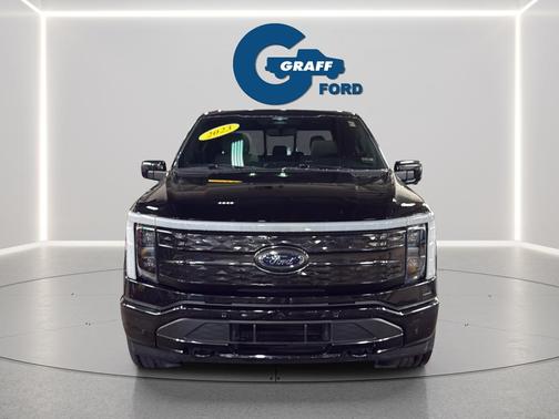 AGATE BLACK METALLIC 2023 Ford F-150 Lightning Platinum