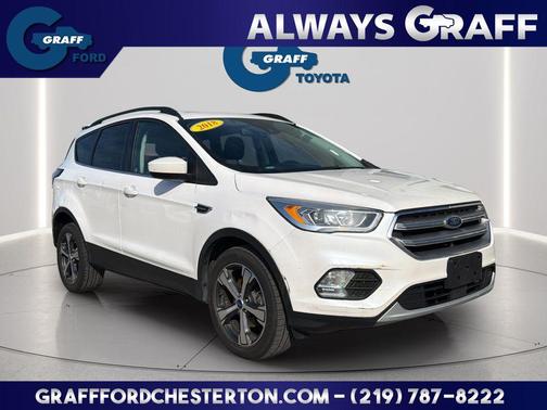 WHITE PLATINUM MET TRI-COAT 2018 Ford Escape SEL