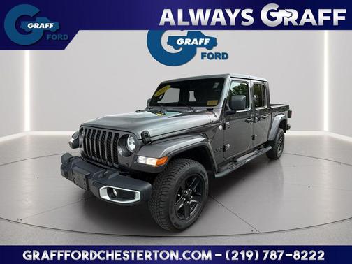 Granite Crystal Metallic Clearcoat 2021 Jeep Gladiator Sport S