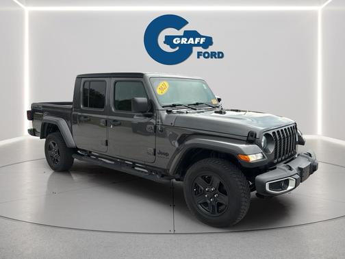 Granite Crystal Metallic Clearcoat 2021 Jeep Gladiator Sport S