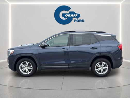 Blue Steel Metallic 2019 GMC Terrain SLE