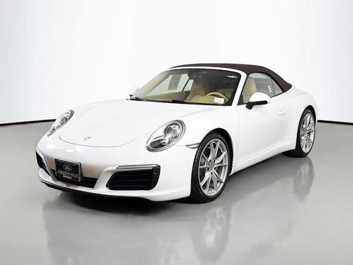 White 2017 Porsche 911 Carrera