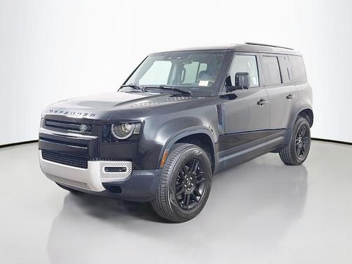 Santorini Black 2025 Land Rover Defender P300