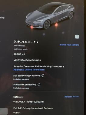 2021 Tesla Model S Performance