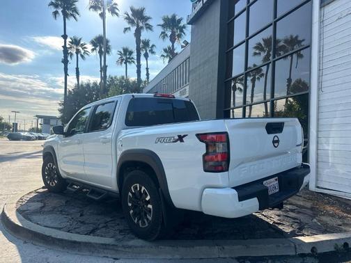 Glacier White 2023 Nissan Frontier PRO-X