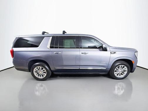 Satin Steel Metallic 2022 GMC Yukon XL SLT