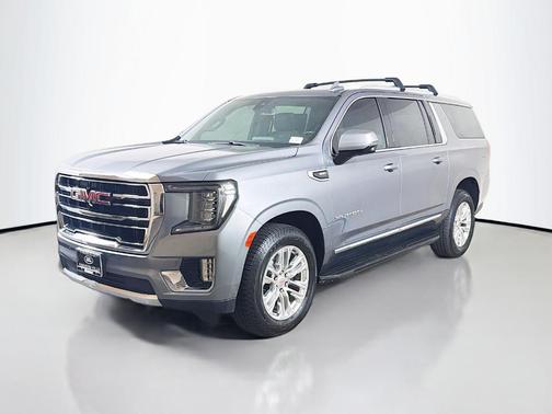 Satin Steel Metallic 2022 GMC Yukon XL SLT