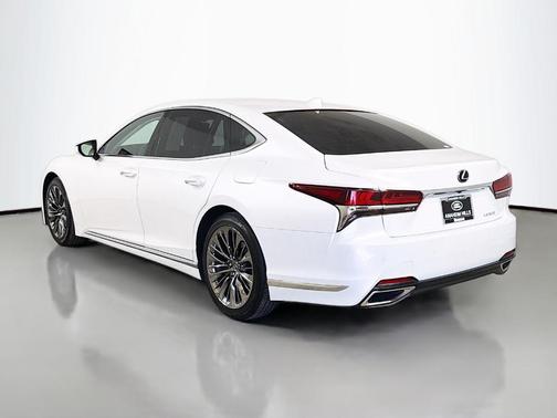White Pearl 2020 Lexus LS 500 Base