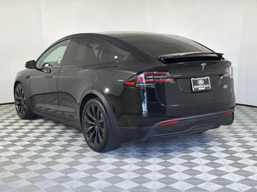 Black 2022 Tesla Model X Plaid