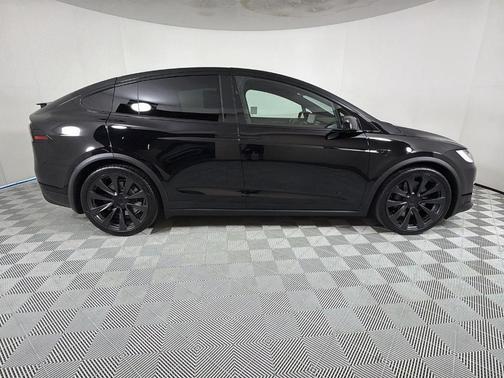 Black 2022 Tesla Model X Plaid