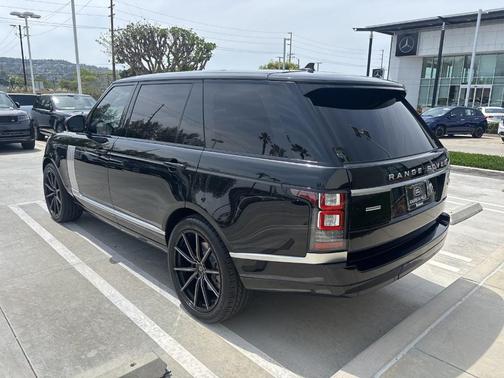 Santorini Black 2016 Land Rover Range Rover 5.0L Supercharged