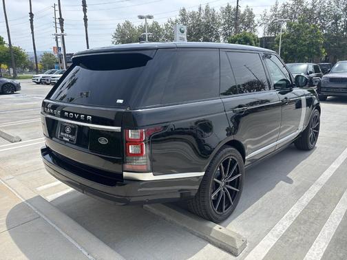 Santorini Black 2016 Land Rover Range Rover 5.0L Supercharged