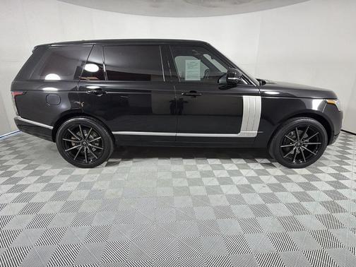 Santorini Black 2016 Land Rover Range Rover 5.0L Supercharged