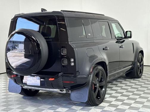 Santorini Black 2024 Land Rover Defender P400 X