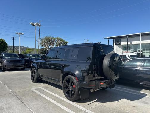Santorini Black 2024 Land Rover Defender P400 X